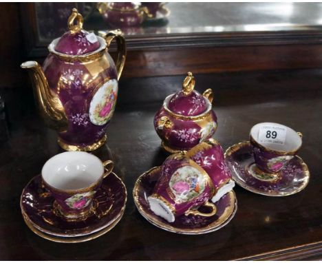 Pretty tea service