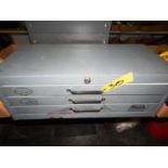 HUOT 3-DRAWER DRILL INDEX CABINET
