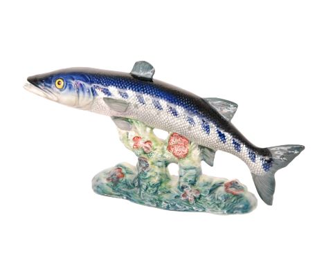 A Beswick Barracuda, model 1235, length 27cm, restored 