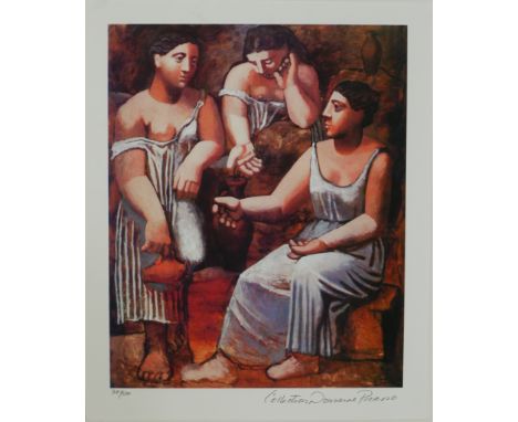 After Picasso, Trois Femmes à la Fontaine (printemps) (Three Women at the Fountain Spring), 1921, giclée print on archival pa