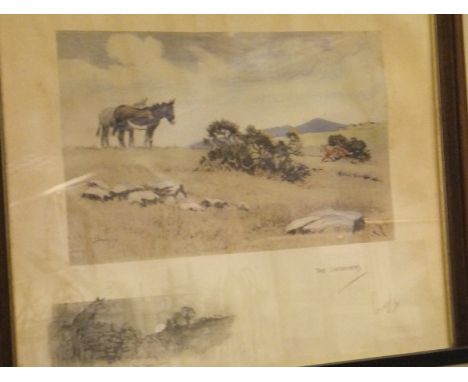 AFTER SNAFFLES (CHARLES JOHNSON-PAYNE) "The Informers", limited edition colour print, numbered 225/500, bears studio stamp an