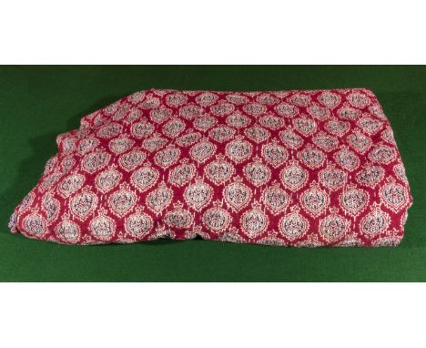 Vintage Kantha cloth paisley pattern  (2.80m x 2.16m) 