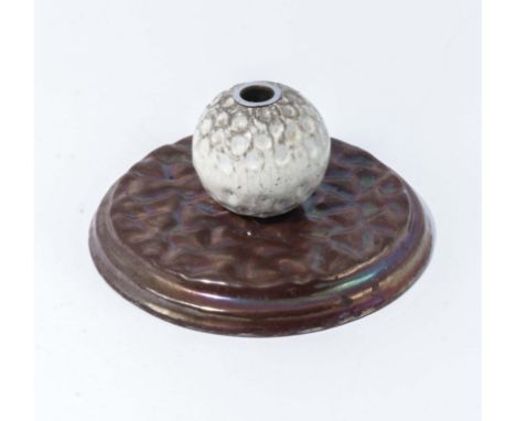 Cast Iron and enamel golf ball poker holder