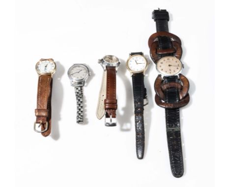 Five watches bentima, timex, Seiko etc