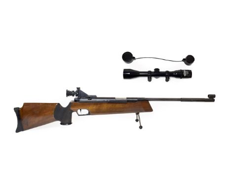 PURCHASER MUST BE 18 YEARS OF AGE OR OVER A Feinwerkbau 300S .177 Calibre Target Air Rifle, numbered 148800, with blued finis