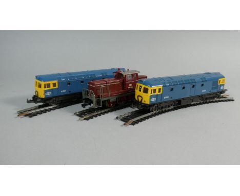 Two OO Gauge Diesel Locomotives and Continental Example By Lima 