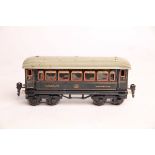 Märklin S 0, 1747 Sleeping Car blau. L21cm Z2
