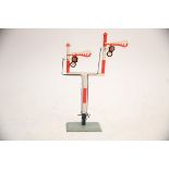 Märklin S 0, 2327/0 seltenes Spur = Signal mit originalen Aufstecklaternen. H23cm Z1