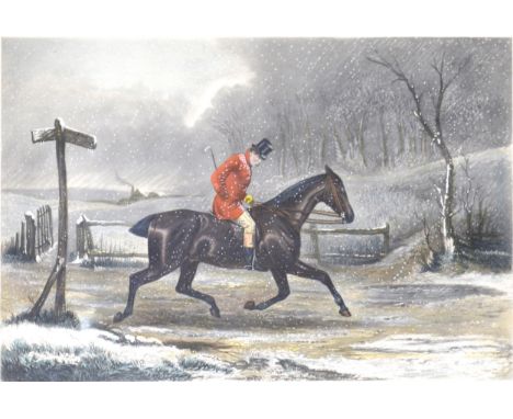 After T. N. H. Walsh, A Pleasant Ride Home, sporting print, late impression, 38cm x 53cm; and three others. (4)