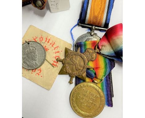 A WWI medal trio to 9898 Pte. R Banting, Hampshire Regt. comprising 1914-15 star; BWM; Victory medal to/with a Princess Beatr