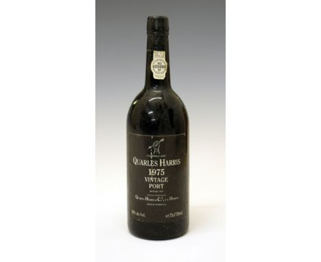 Wines &amp; Spirits - Bottle of Quarles Harris vintage port 1975 (1) Condition: Seal and levels appear good with no sign of l