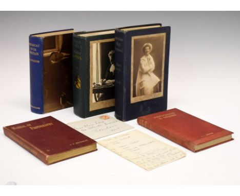 Mary Olive Edis (1876-1955) - Photography Interest - Collection of books originally from the Studio of Olive Edis, some over 