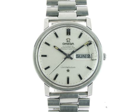 Omega - Gentleman's Constellation automatic Chronometer, Officially Certified - ref: 168.016, the stainless steel case having