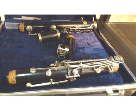 Cased clarinet 
