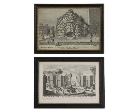 After Giovanni Francesco Venturini 'Fontana del Tritone a capo il Viale delle Fontanelle nel Giardino';'Fontana detta la Gale