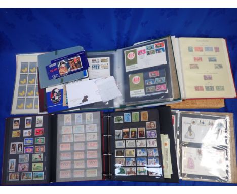 A COLLECTION OF STAMPS commemoratives, first day covers and others