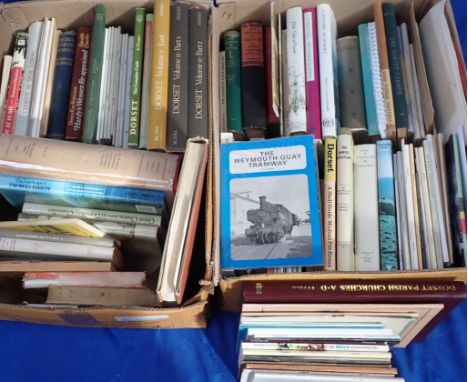 A QUANTITY OF BOOKS AND PAMPHLETS OF DORSET INTEREST including Caddy C.L. - The Weymouth Quay Tramway; Kelly's Directory of W