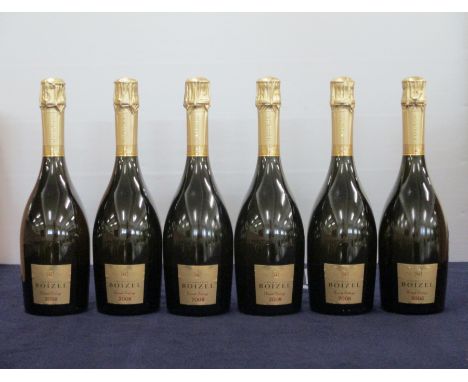 6 bts Boizel Grand Vintage Brut Champagne 2008 oc disgorged November 2017