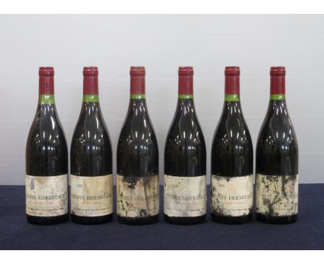 4 bts Crozes Hermitage 1990 Alain Graillot 1 hf/i.n, 3 i.n, dstl/cdl 2 bts Crozes Hermitage Unknown Vintage (believed 1990) A