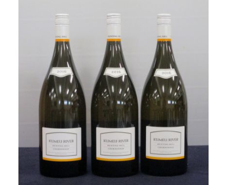 3 magnums Kumeu River Hunting Hill Chardonnay 2016 oc 