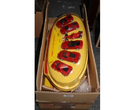 Shell V-Power set of six Ferrari promotional model cars in fitted plastic casing. (B.P. 24% incl. VAT)