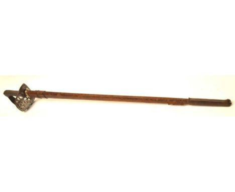 Victorian VR 1897 pattern officers sword with leather scabbard (A/F)