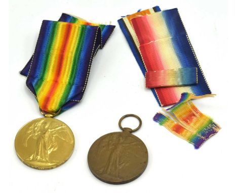 First World War 1914-19 Victory Medal (Lacking Ribbon) to Casualty G-18944 Pte Claude Robert Daniels, 13th Battalion, Royal S