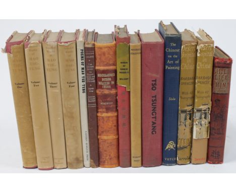 A selection of books relating to China and Chinese culture, to include: G. T. Staunton, Miscellaneous Notes relating to China