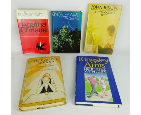 The Green Man & Difficulties with Girls by KingsleyAmis, Endless Nights by Agatha Christie, Sleeveless Errand by Norah C Jame