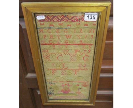 Georgian sampler circa 1786