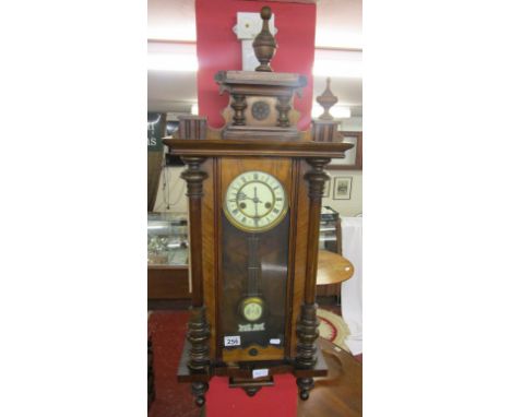 Working Victorian wall clock