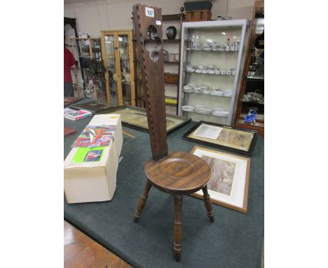 Welsh spinning stool