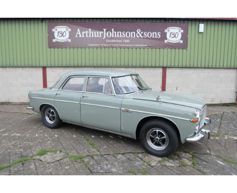 A 1968 Rover P5B 3.5 Litre Saloon. Rover V8 Buick-derived engine with automatic transmission -  Gearbox renewed by Borg-Warne