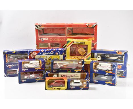 Modern Diecast Britains and Corgi Commercial Vehicles, a boxed collection in various scales,, includes Britains Autoway 9830 