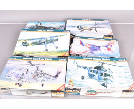 1930s and Later Military Aircraft Kits of European Manufacture, a boxed collection 1:72 scale , Master/Mister Craft, 7201 TS-