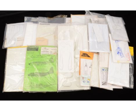 Vacuum Formed 1:72 Scale WWII and Later Aircraft Kits and Conversion/Accessory Packs, a bagged collection, Airmodel AM58, 201
