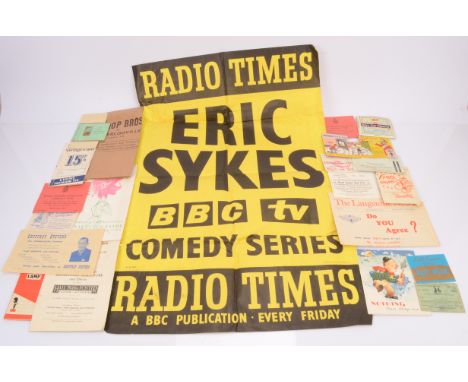 Collection of 1950's and 1960's and later Shop paper bags and other advertising ephemera,  including paper bags by Neville, B