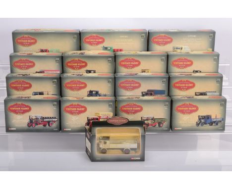 Corgi Vintage Glory of Steam, a boxed collection comprises Foden, 80203 Joseph Ashworth, 80202 Bishop &amp; Sons, 80205 Pickf