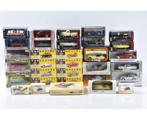 Modern Diecast Post-war Private and Competition Vehicles, a boxed collection of mainly cars includes some US, examples by Lle