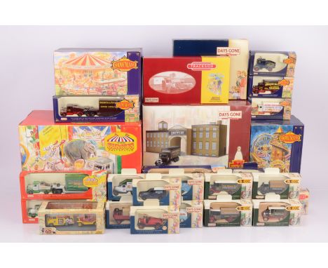Lledo Days Gone 2000s, a boxed collection comprises, Trackside (2) one a BR two vehicle set, Beano 65 Years two vehicle set, 