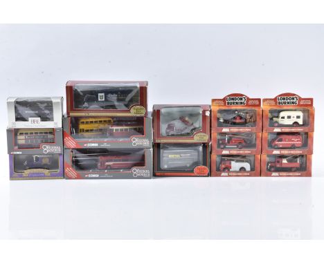 Modern Diecast Vintage Commercial Vehicles, a boxed collection comprises1:76 scale, Original Omnibus, two model sets (2) and 