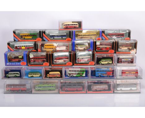 Corgi Original Omnibus and Exclusive First Editions Double and Single Deck Buses and Coaches, a boxed/cased 1:76 scale collec