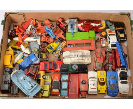 Post-war and Later Playworn Diecast Vehicles, military, emergency, private, commercial, competition vehicles and models from 