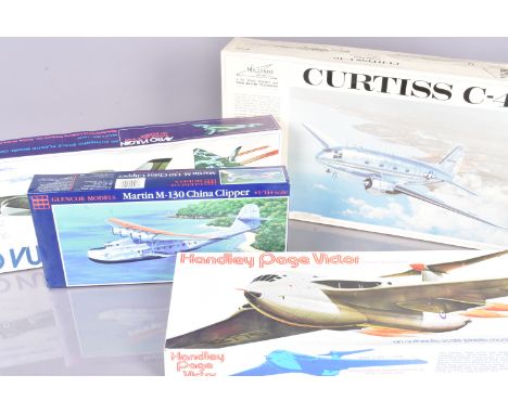 American Manufacture/ Retail Military and Civilian Aircraft Kits, a boxed collection, 1:72 scale examples, Aurora (reissue) 8