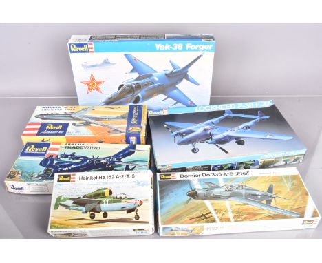 Revell WWI and Later Military Aircraft Kits, a boxed collection, 1:72 scale, reissues, H175 Mariner (factory sealed), H244 Se