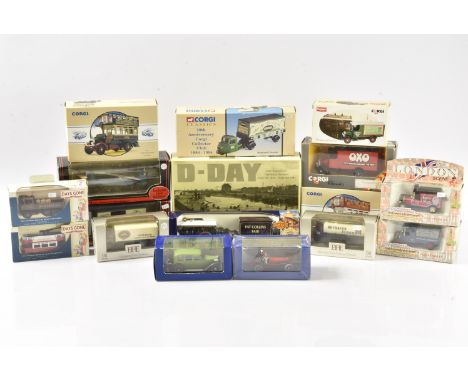 Modern Diecast Pre-war and Later  Commercial Military Vehicles and Tin Tin, a boxed collection includes Lledo Days Gone 2000s