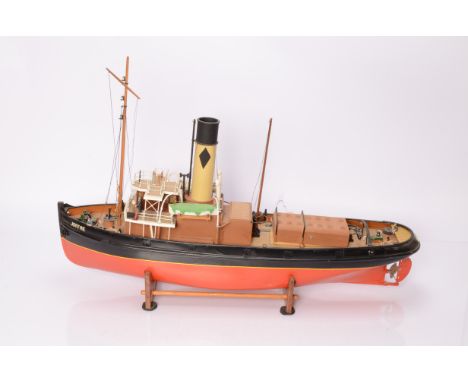 Calder Craft 1:32 scale Kitbuilt Tug 'Joffre' Radio Controlled ,  built and finished to a good standard, MFA Como Drills Torp