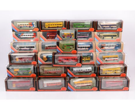 Exclusive First Editions Single Deck Buses,  a boxed collection of 1:76 scale  modern single deck buses, from various regions