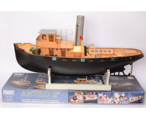 Panart Anteo 1:32 scale near complete Kitbuilt RC Tug,   painted hull and with all deck fittings, some unfixed, no electrics,