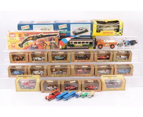 Modern Diecast Pre-war and Later Vehicles, various examples in various scales, boxed/cased includes Brumm pre-war Grand Prix 